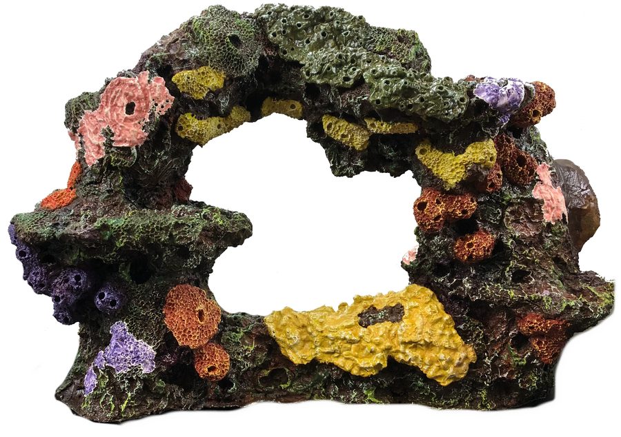 Plug & Play artificial coral reef aquarium insert H002-1