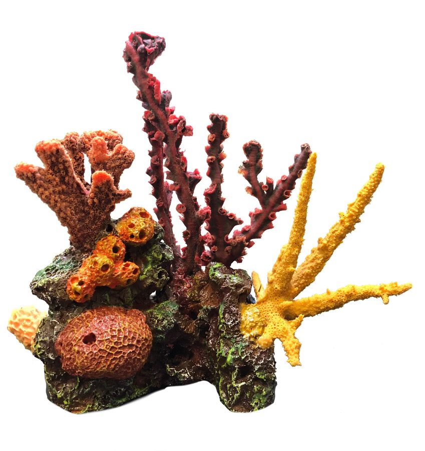 Plug & Play artificial coral reef aquarium insert H003C