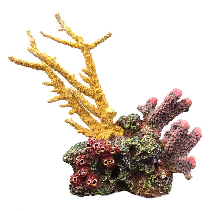 Plug & Play artificial coral reef aquarium insert H004C
