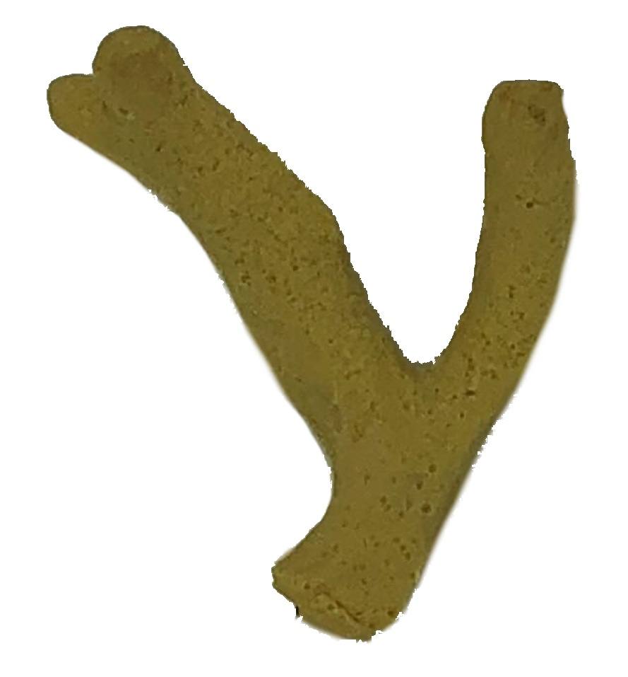 Artificial Clubtip Finger Coral (Porites porites) replica, item #01120